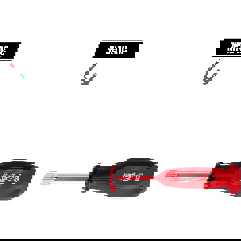 Nutdrivers; Tool Type: Nut Driver ; Size (Mm - 4 Decimals): 5.5000 ; Shaft Type: Hollow ; Shaft Length: 7.2000 ; Overall Length (Decimal Inch): 7.2000 ; Handle Type: Tri-Lobular